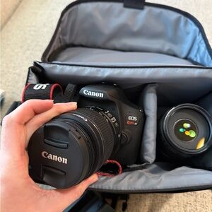 Canon EOS Rebel T7 Black with Lens Kit